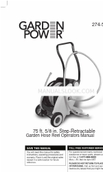 GARDEN POWER 274-5093 Operatör El Kitabı