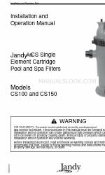 Jandy CS150 Manuel d'installation et d'utilisation