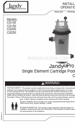 Jandy CS150 Manuel d'installation et d'utilisation