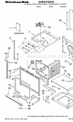 KitchenAid KEBC147VBL00 Parça Listesi