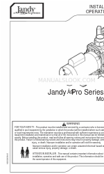 Jandy Jandy Pro Series Manuale di installazione e funzionamento