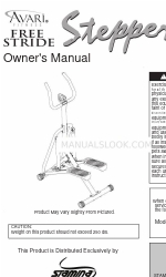 Avari Fitness Avari Owner's Manual