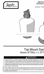 Jandy SFTM22-1.5 設置および操作マニュアル