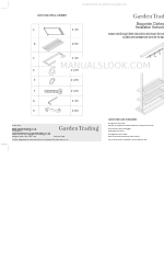 Garden Trading Boscombe Clothes Rail Installation Instructions