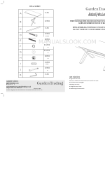 Garden Trading Burford Table Assembly Instructions