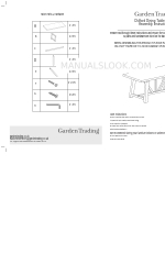 Garden Trading Chilford Instructions de montage