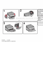 Lexmark 650dtn - T B/W Laser Printer Installationsblatt