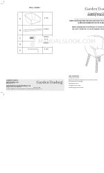 Garden Trading Colwell Dining Chair Instructions de montage