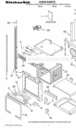 KitchenAid KEBC247KBL03 Lista de piezas