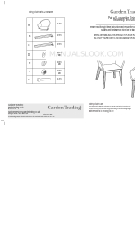 Garden Trading Luccombe Instructions de montage