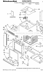 KitchenAid KEBC247KBL07 Lista de peças