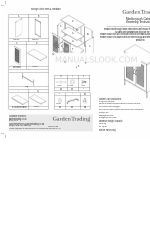 Garden Trading Marlborough Cabinet Instrucciones de montaje