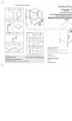 Garden Trading Marlborough Locker Інструкція з монтажу