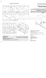 Garden Trading Marlborough Storage Locker Montage-instructies