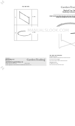 Garden Trading Mayfield Инструкции по сборке