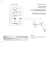 Garden Trading Pair of Colwell Armchairs Instructions de montage