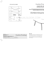 Garden Trading Colwell FUPL04 Assembly Instructions