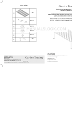 Garden Trading Porthallow Rectangular Dining Table Montaj Talimatları