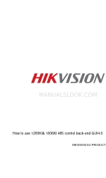 HIKVISION 1006KI Kullanım Kılavuzu