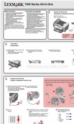 Lexmark 7300 Series Manuale di installazione