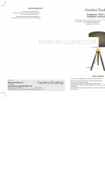 Garden Trading Hambledon Table Lamp Instrukcje instalacji