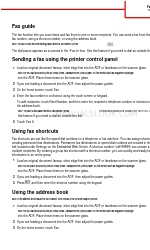 Lexmark 736de - X Color Laser Manual de fax