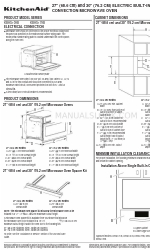 KitchenAid KEBK101B Розміри виробу