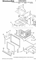 KitchenAid KEBK101SBL04 Перелік деталей