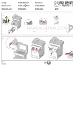 Lexmark 738dte Installazione