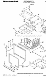 KitchenAid KEBK101SSS03 Onderdelenlijst