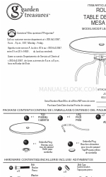 Garden Treasures 0355056 Manuale