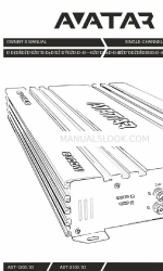 Avatar STORM AST-1200.1D Gebruikershandleiding