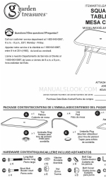 Garden Treasures FTS00748 Instructions