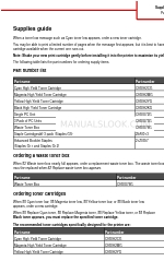 Lexmark 935dn Manual de suministros