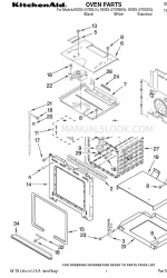 KitchenAid KEBS107SWH04 Список деталей