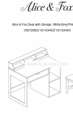 Alice & Fox 10072963 Assembly Instructions Manual