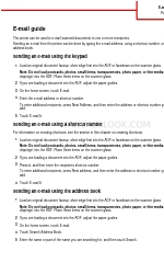 Lexmark 940e - X Color Laser E-Mail Manual