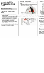 Lexmark 940e - X Color Laser Manuale di risoluzione dei problemi