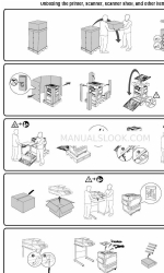 Lexmark 945e - X Color Laser Setupblad