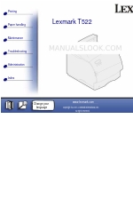 Lexmark 9H0100 - T 520 B/W Laser Printer Troubleshooting