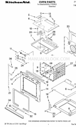 KitchenAid KEBS177SSS03 Список деталей