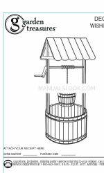 Garden Treasures 0309398 Skrócona instrukcja obsługi