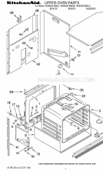 KitchenAid KEBS207BAL2 Liste des pièces