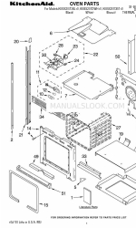 KitchenAid KEBS207DBL10 Parts List