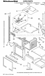 KitchenAid KEBS207DBL11 Lista de peças