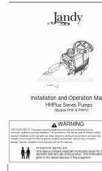 Jandy HHPlus Series Installatie- en bedieningshandleiding