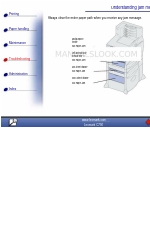 Lexmark C 750 Instructions