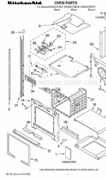 KitchenAid KEBS207DBT9 Elenco delle parti