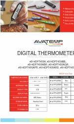 AvaTemp 914DPT450ABL Schnellstart-Handbuch