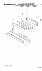 KitchenAid KEBS207YAL1 Lista części